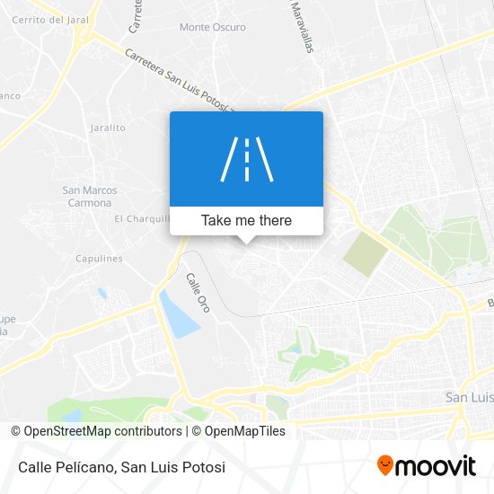 Mapa de Calle Pelícano