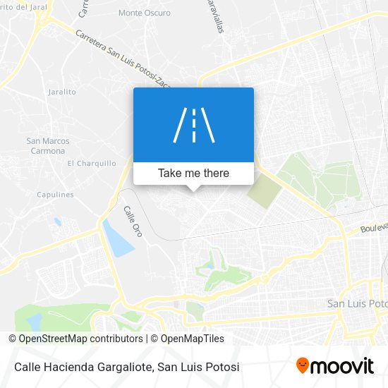 Calle Hacienda Gargaliote map