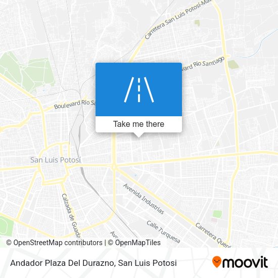 Andador Plaza Del Durazno map