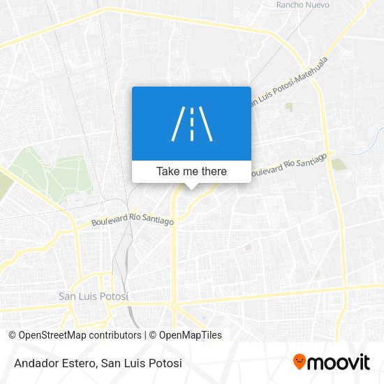 Andador Estero map