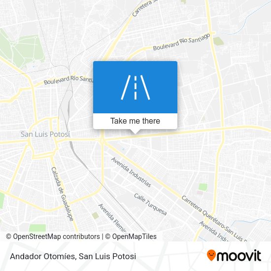 Andador Otomíes map