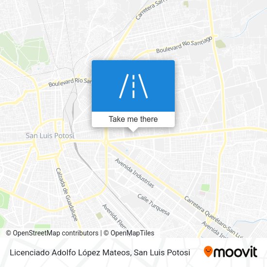 Mapa de Licenciado Adolfo López Mateos