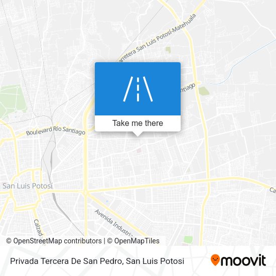 Privada Tercera De San Pedro map