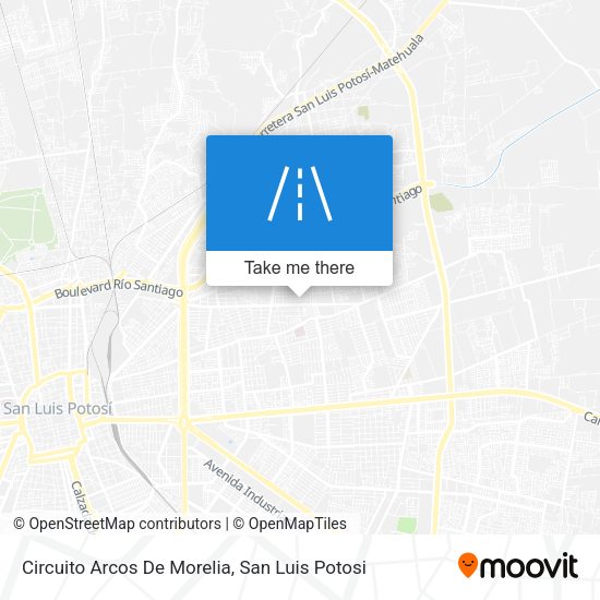 Circuito Arcos De Morelia map