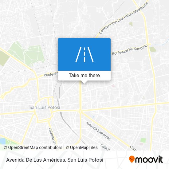 Avenida De Las Américas map