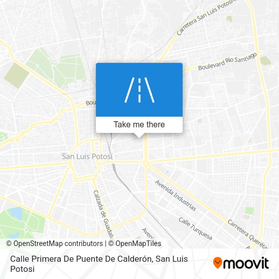 Calle Primera De Puente De Calderón map