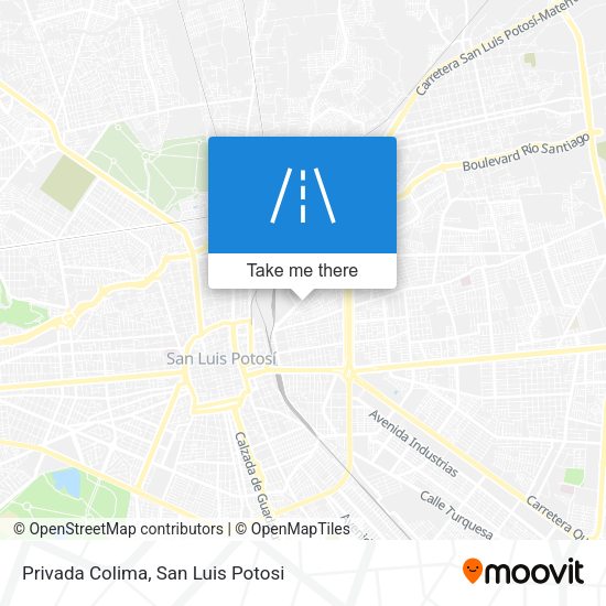 Privada Colima map