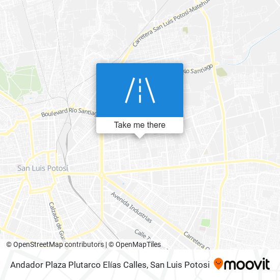 Andador Plaza Plutarco Elías Calles map