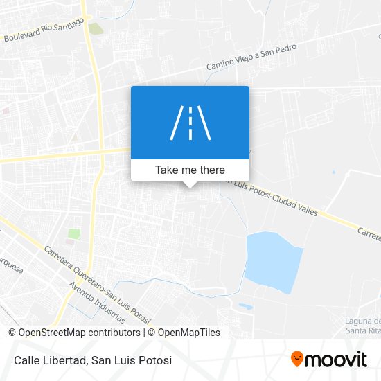Calle Libertad map
