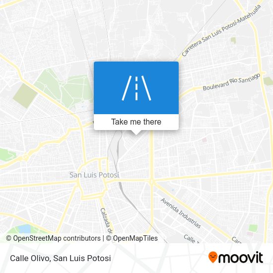 Calle Olivo map