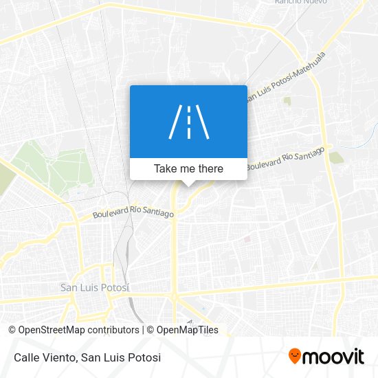 Calle Viento map