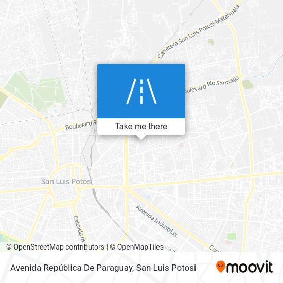 Avenida República De Paraguay map