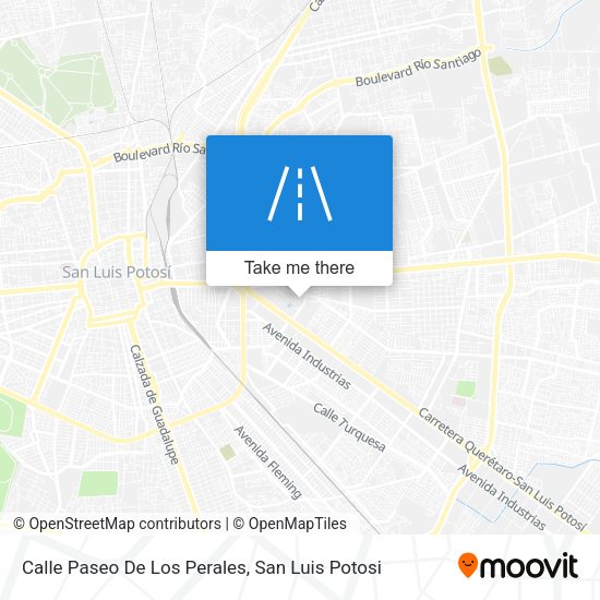 Calle Paseo De Los Perales map