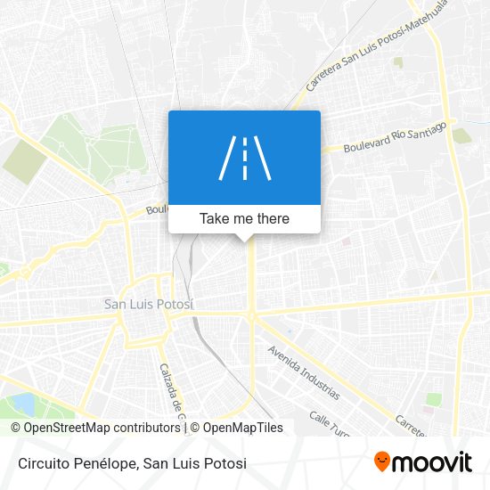 Circuito Penélope map