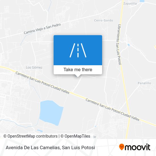 Mapa de Avenida De Las Camelias