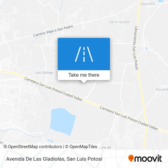Avenida De Las Gladiolas map