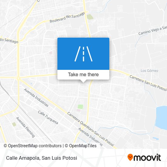 Calle Amapola map