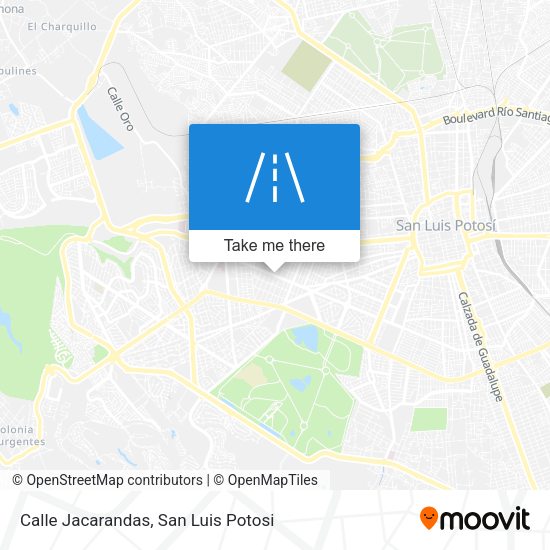 Mapa de Calle Jacarandas