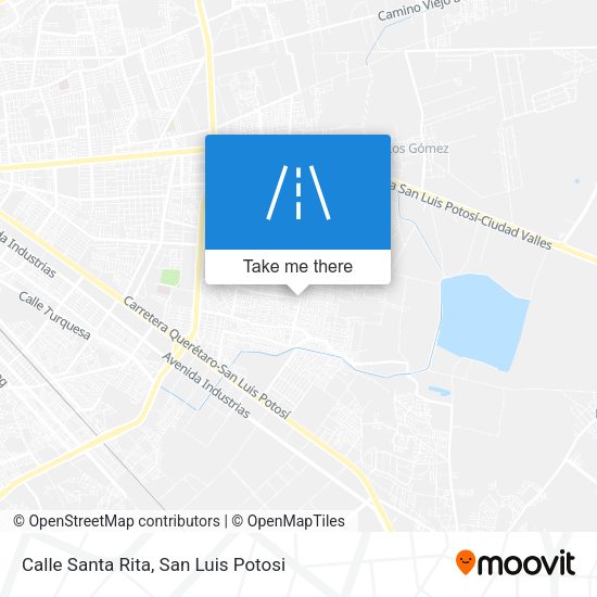 Mapa de Calle Santa Rita
