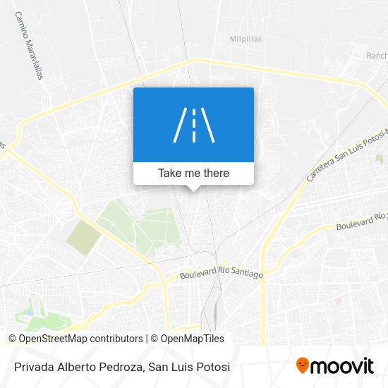 Mapa de Privada Alberto Pedroza
