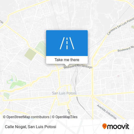 Calle Nogal map