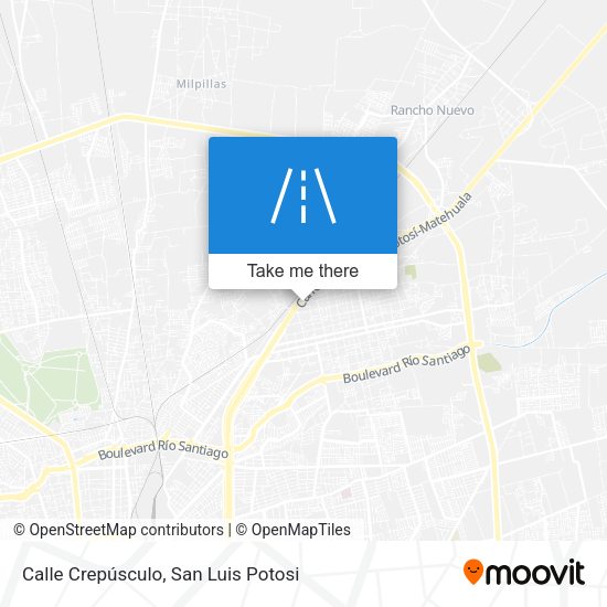 Mapa de Calle Crepúsculo