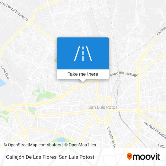 Mapa de Callejón De Las Flores