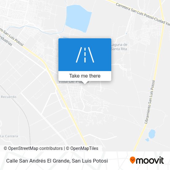 Calle San Andrés El Grande map