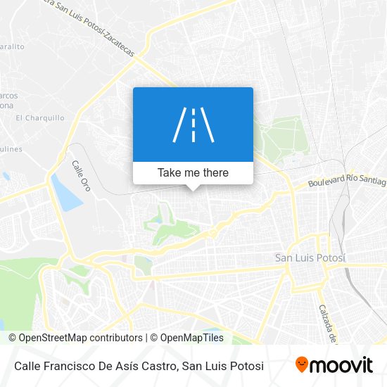 Calle Francisco De Asís Castro map