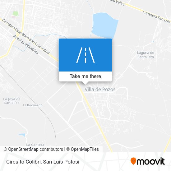 Mapa de Circuito Colibrí