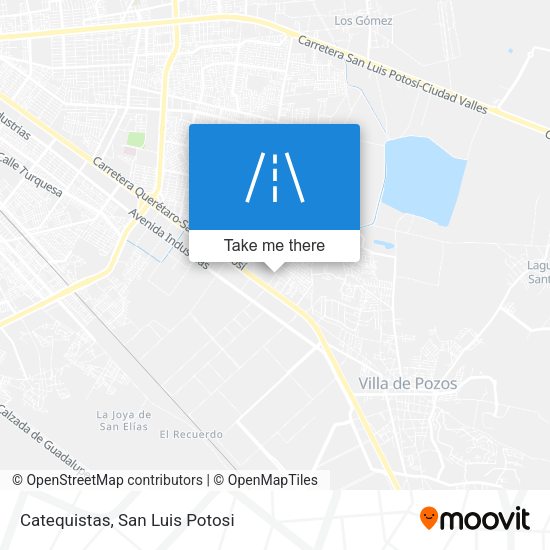 Catequistas map