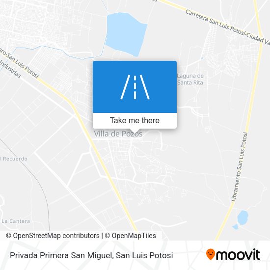 Privada Primera San Miguel map