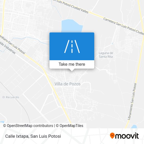 Calle Ixtapa map