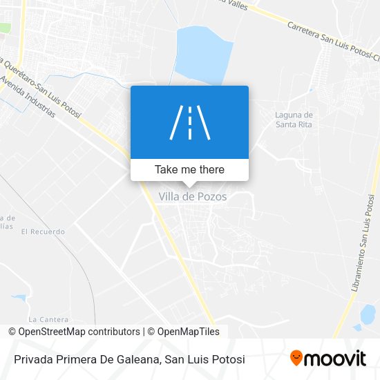Mapa de Privada Primera De Galeana