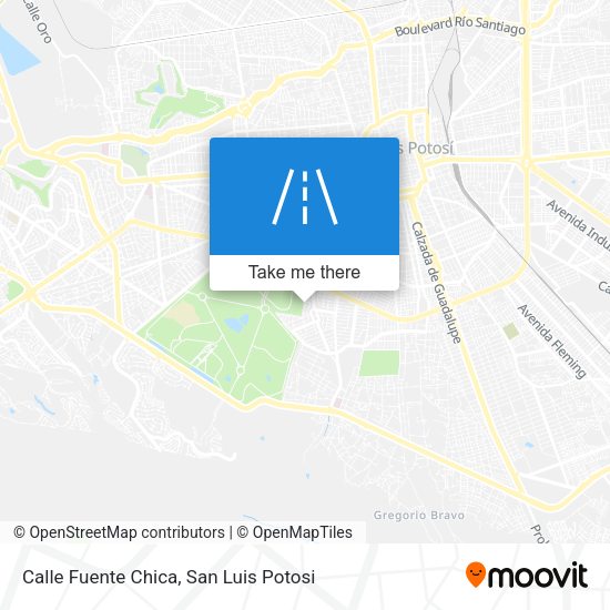 Calle Fuente Chica map