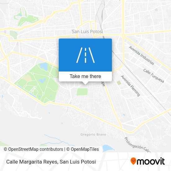 Mapa de Calle Margarita Reyes