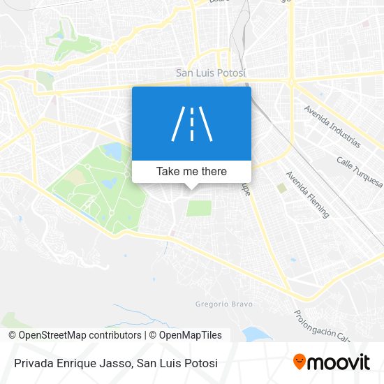 Privada Enrique Jasso map