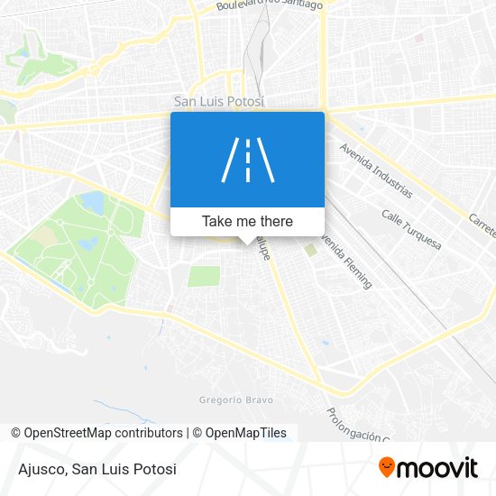 Mapa de Ajusco