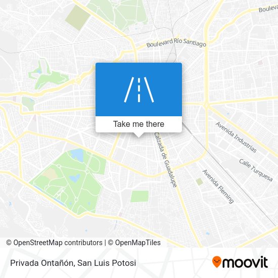 Mapa de Privada Ontañón