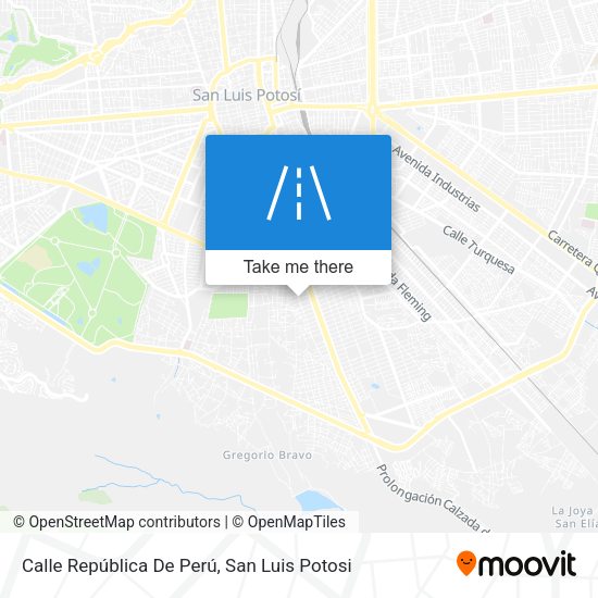 Calle República De Perú map