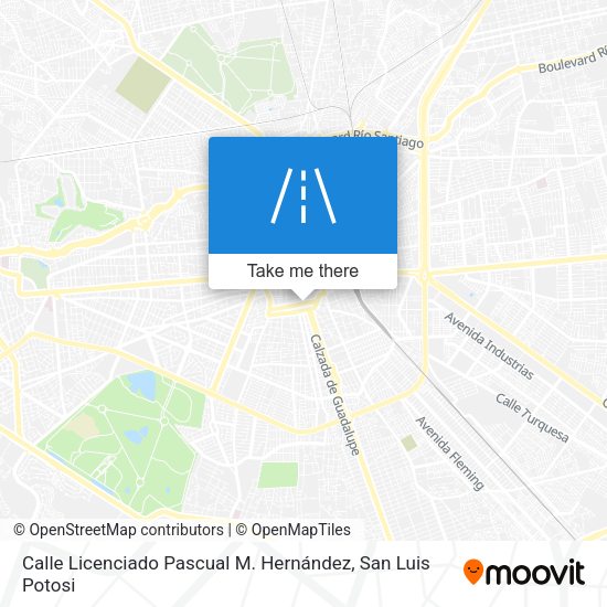 Mapa de Calle Licenciado Pascual M. Hernández