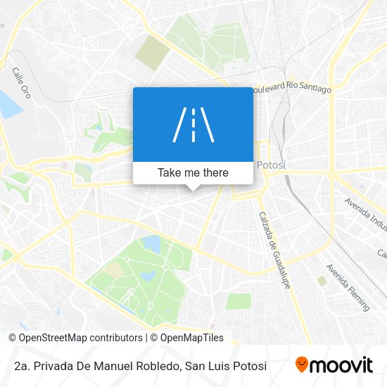 2a. Privada De Manuel Robledo map