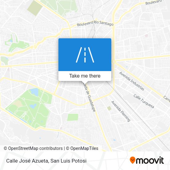 Calle José Azueta map
