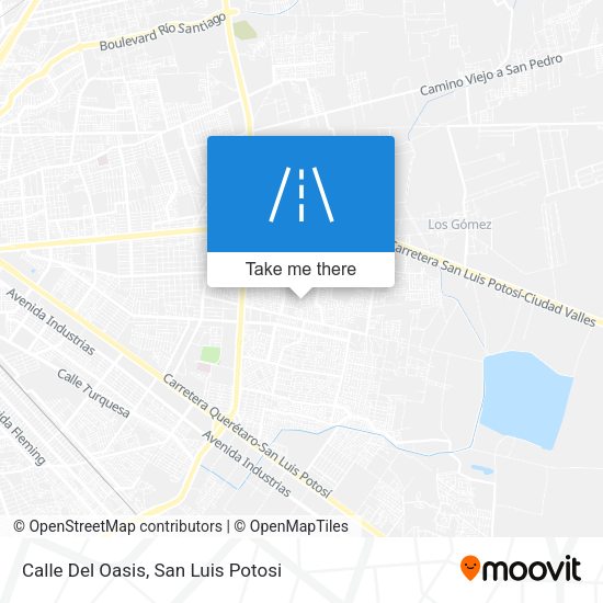 Calle Del Oasis map