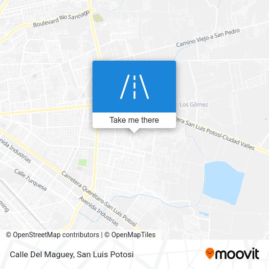 Calle Del Maguey map