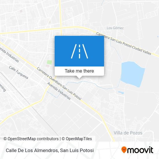 Mapa de Calle De Los Almendros
