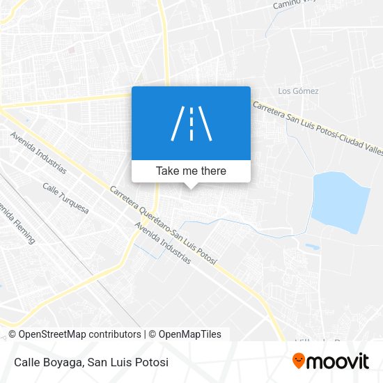 Mapa de Calle Boyaga