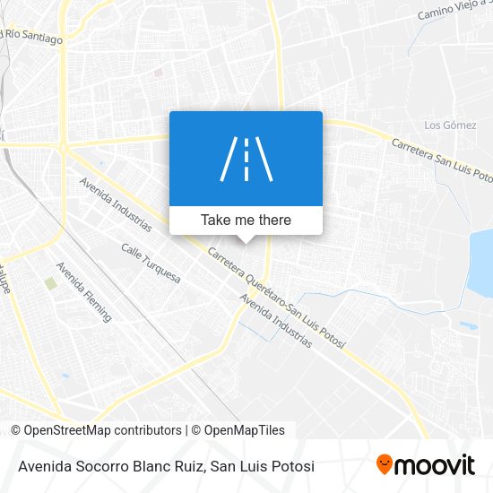 Mapa de Avenida Socorro Blanc Ruiz