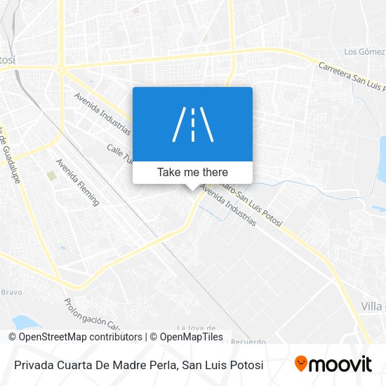 Privada Cuarta De Madre Perla map