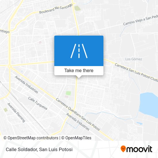 Calle Soldador map